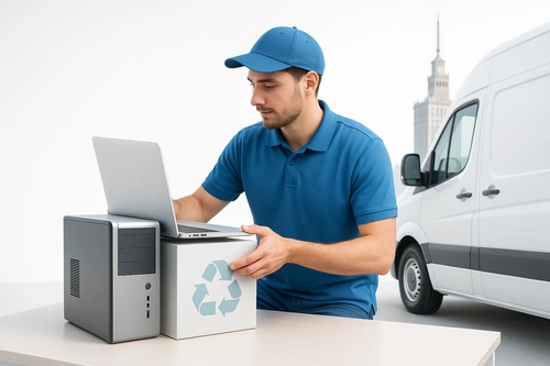 Darmowy odbiór i zwrot sprzętu na terenie Warszawy i okolic